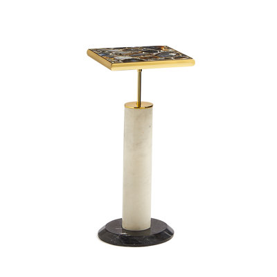 Aquarius Marble End Table