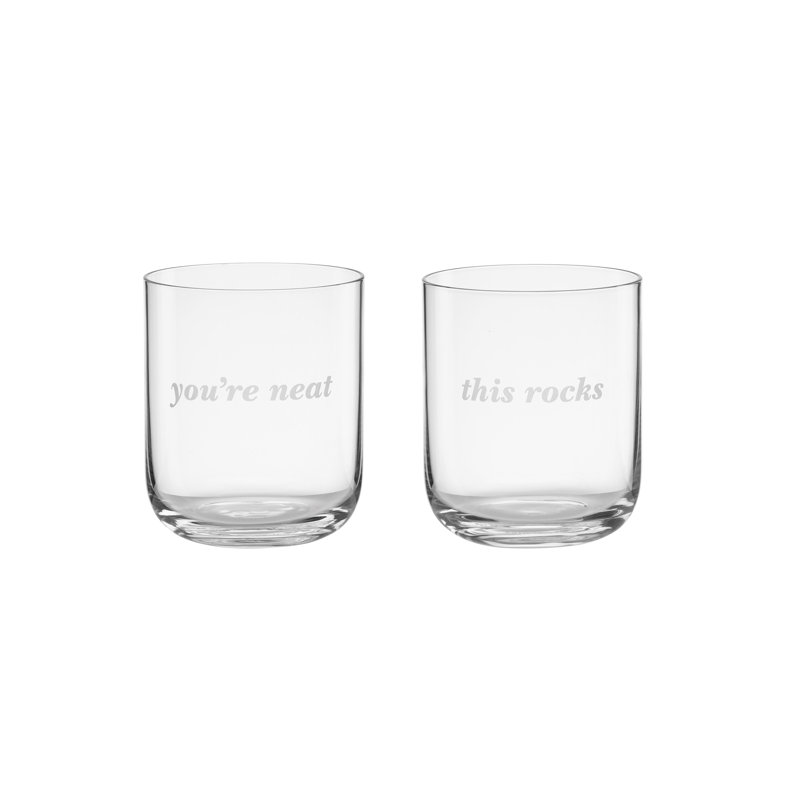 This Rocks & You're Neat DOF Glasses, Set of 2