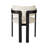 Solid Wood Upholstered Dining Armchair-1744952480