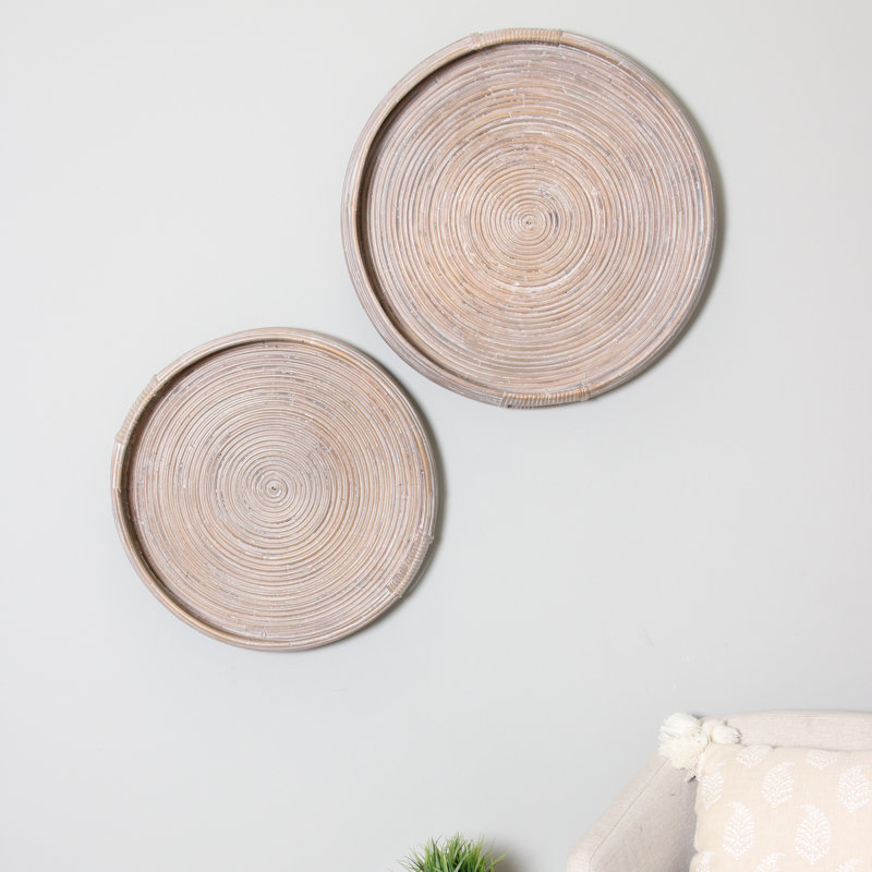 Rattan Tray - Set of 2