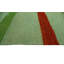 Tapis vert / blé en laine noué à la main de conception unique 8 pi 1 po x 9 pi 6 po Janja