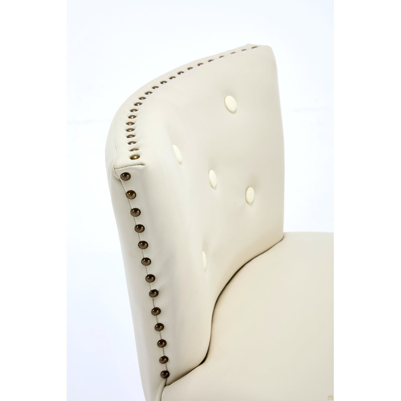 Tabourets de bar en bois avec dessus de vache, chaise de bar pivotante à 360 degrés avec dossier, Brun, Beige