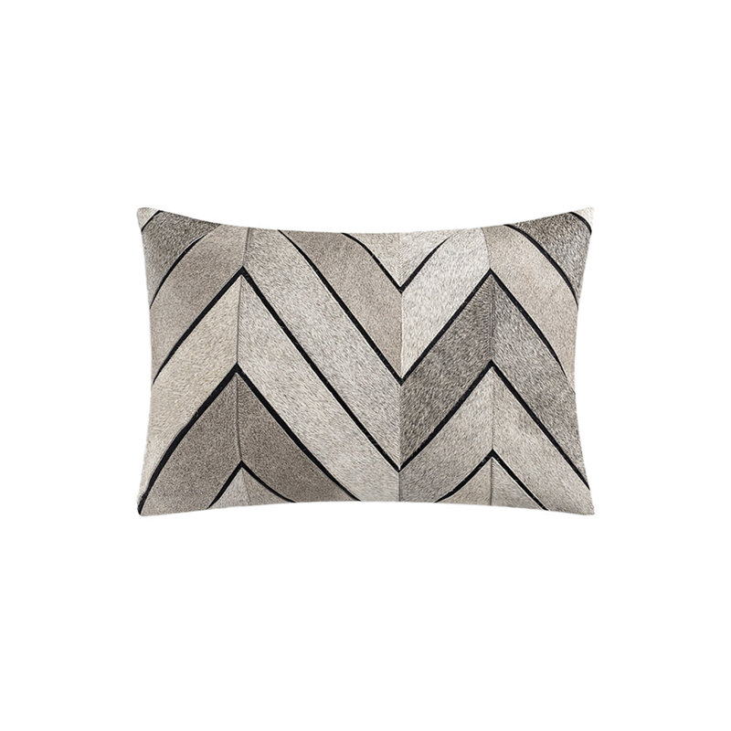 Sullana Pillow Cover & Insert, Rectangular, 14" x 20", Brown
