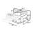 Wood Daybed with Storage Shelves,2 Storage Drawers and Study Desk-1874801094-1874801092