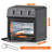 Family Size Air Fryer Toaster Oven Combo,13QT,360° Hot Air Circulation For Healthy Oil-Free Cooking, Multifunctional Convection Contertop Oven, Adjustable Time & Temp Control