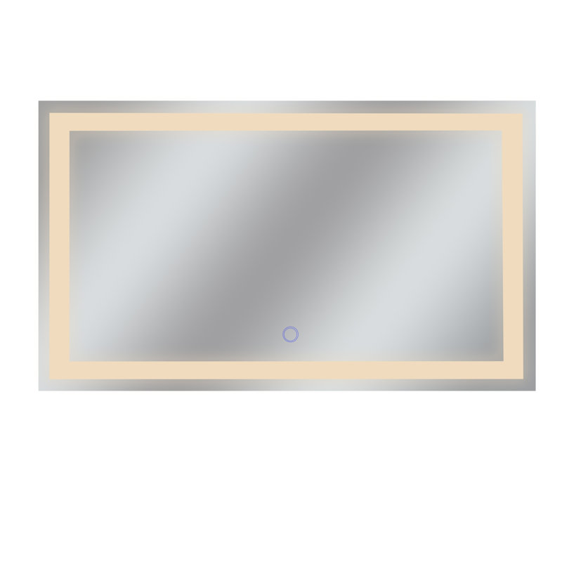 Miroir de salle de bain Edison, l 60 po x H 35 po