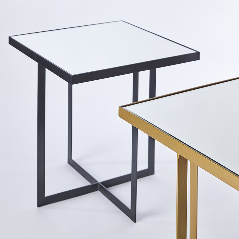 Bulock Frame End Table, Black