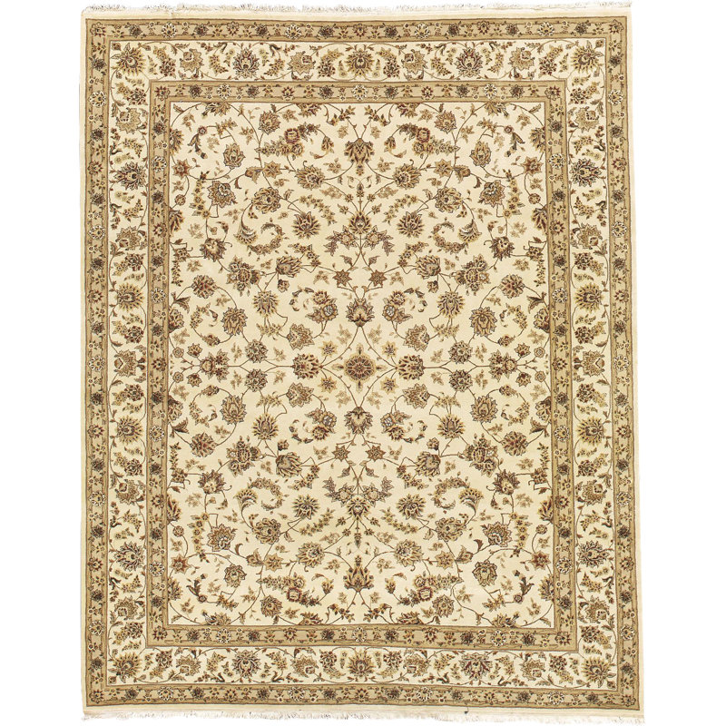 Bilbrey Wool Oriental Indoor Rug, Rectangle 11'6" x 8'6"