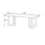Bureau rectangulaire en bois massif brun noisette-108347283