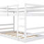 Lit simple superposé simple avec échelle, blanc-1206703301-1206703303