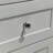 White 3 Drawer Nightstand With Charging Station And Usb Ports & Power Outlets