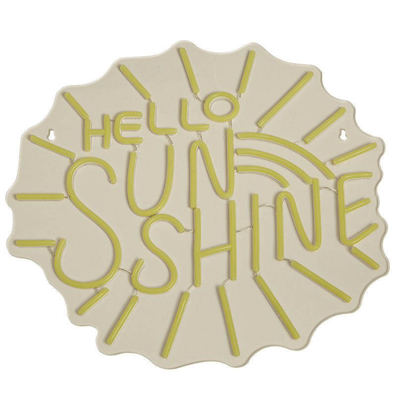 Hello Sunshine 40" Neon Sign