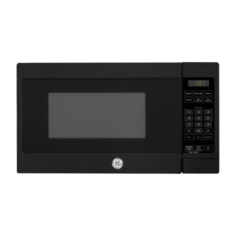 GE 0.7 Cu. Ft. Spacemaker Countertop Microwave Oven, Black