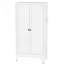 Armoire de cuisine 47,3 po en métal avec tablettes 110 lb-134530412-134530413