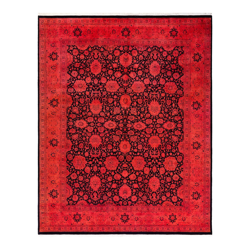 Zarious, One-of-a-Kind Hand-Knotted Area Rug - Red
