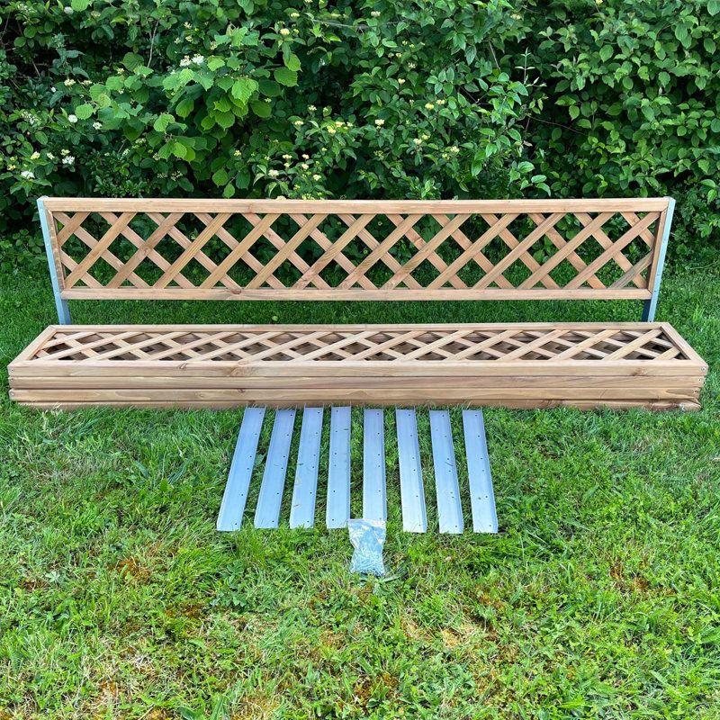 30 cm H x 180 cm W Fence Panels Fencing with 5 Panel(s) Included