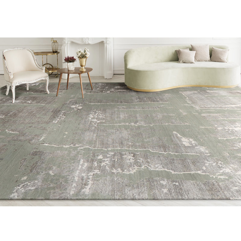 Abstract Area Rug, Rectangle 2' x 3'
