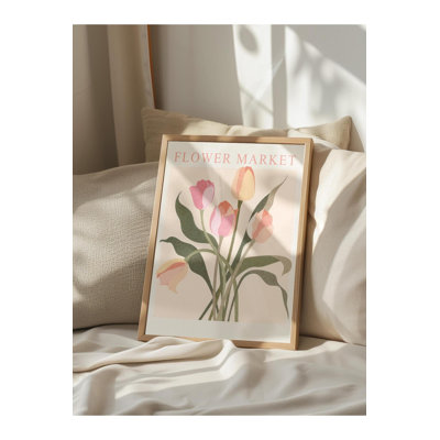 Peinture décorative encadrée