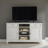 Vandenberg Solid Wood TV Stand for TVs up to 75"