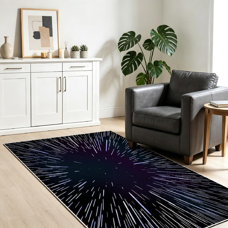 Tapis d'intérieur transparent Clear Star, Rectangle 39 po x 63 po