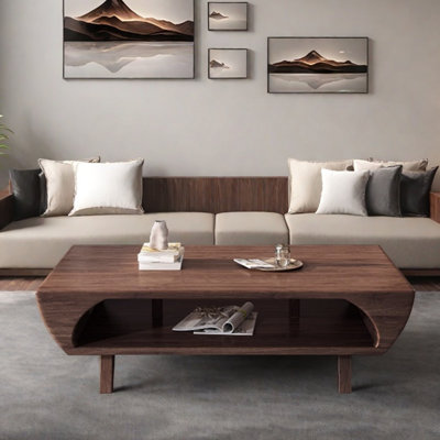 New Chinese-style designed solid wood coffee table