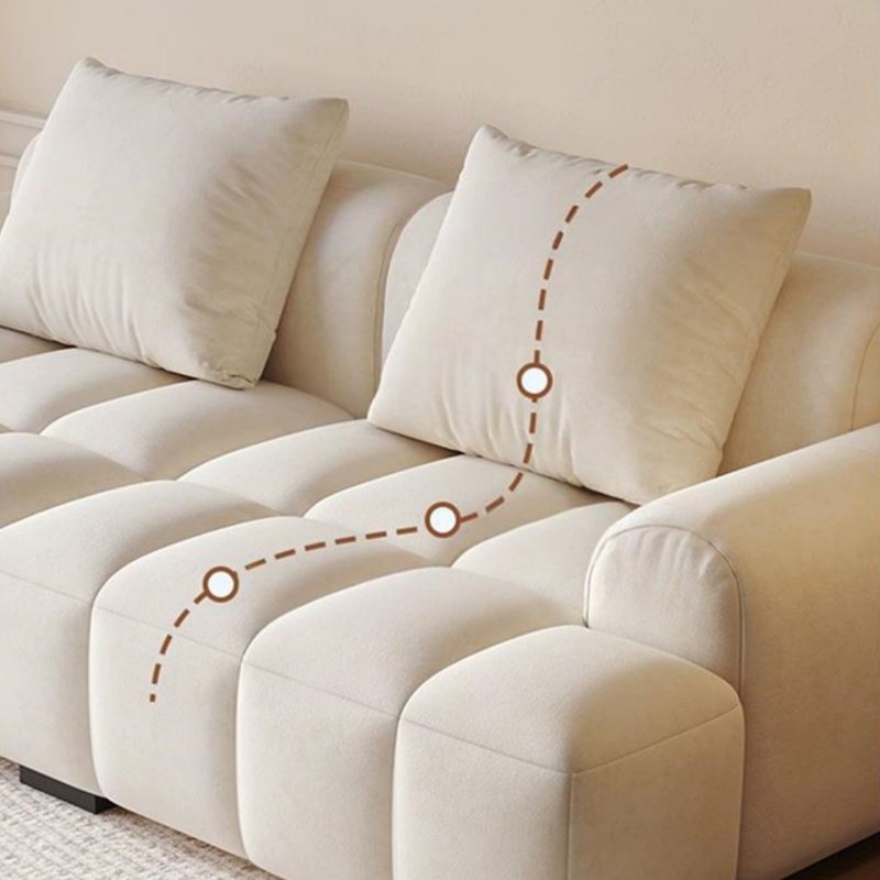 Canapé droit Creamy Style Living