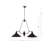 Tillar 2-Light Steel Linear Pendant 