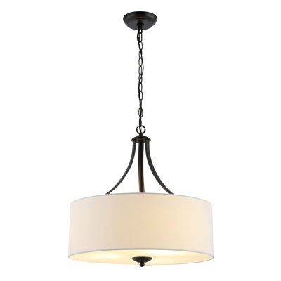 Lustre tambour 3 lumières Askins