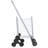 Stair Climbing Cart Foldable Shopping Cart 45L with Stair Climbing Wheels