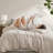 Linen-cotton-rayon Duvet 3 Piece Set