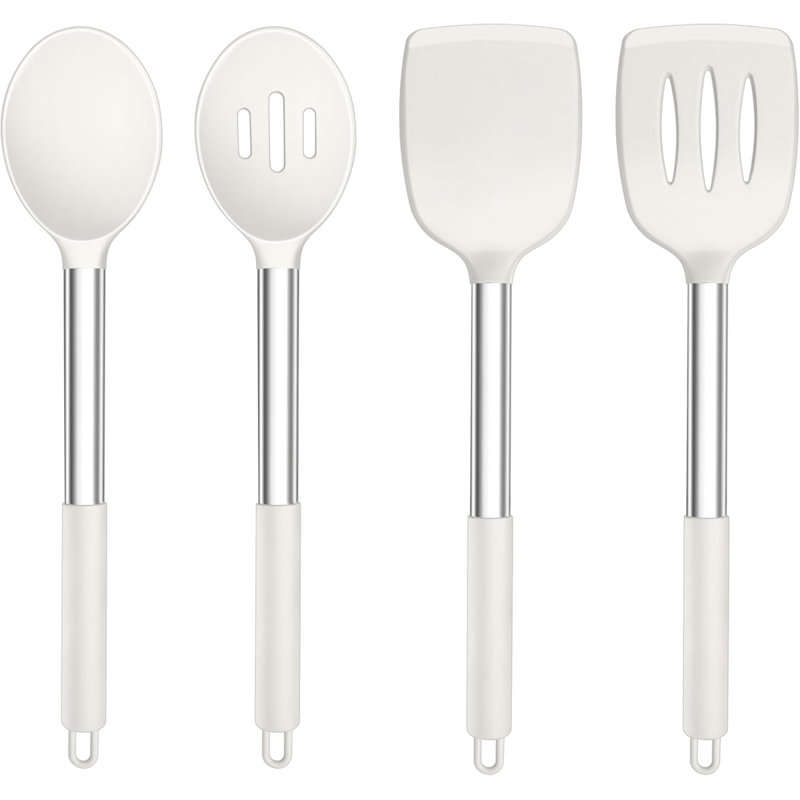 4 PCS Silicone Cooking Utensils