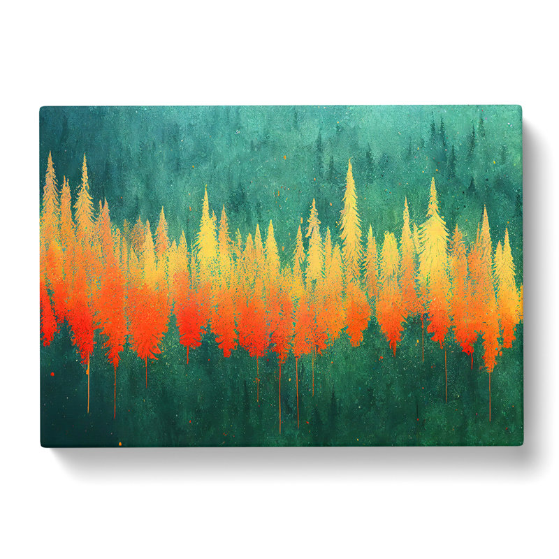 Forest Vol.1 Abstract - Wrapped Canvas, 35cm H x 50cm W x 3cm D