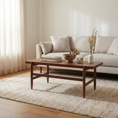 Table basse en bois Entwine