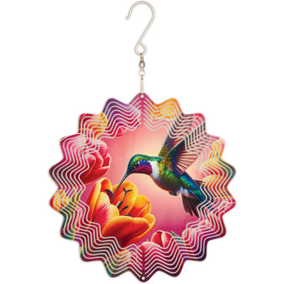Œuvre de filatrice Ruby Cardinal Wind - 8 pouces - 99606
