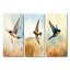 Bird Swallow Over The Fields I - Collection de décorations murales oiseaux-735940590-735940560-735940563