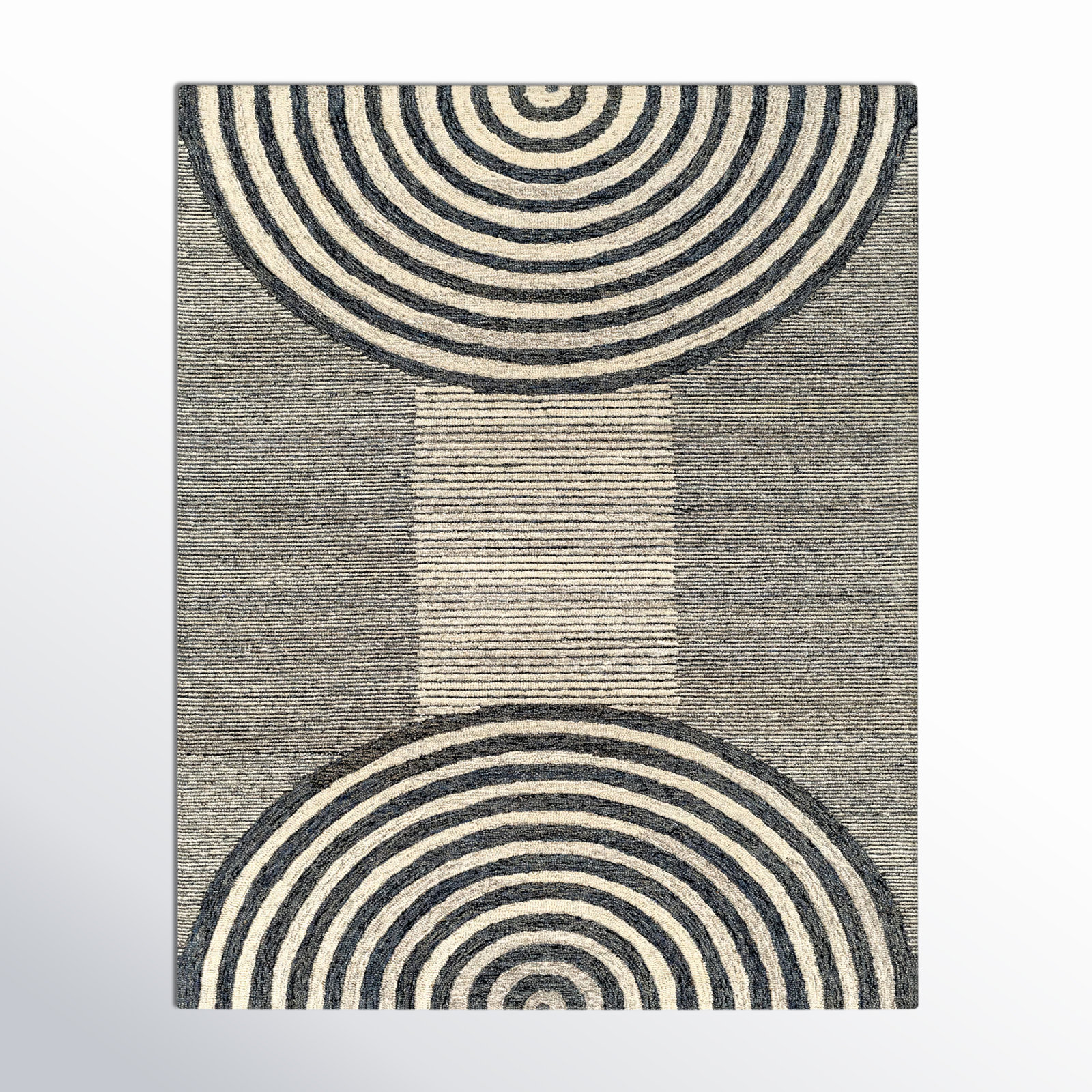 Uptown Handmade Wool Rug, Rectangle 8' x 10'