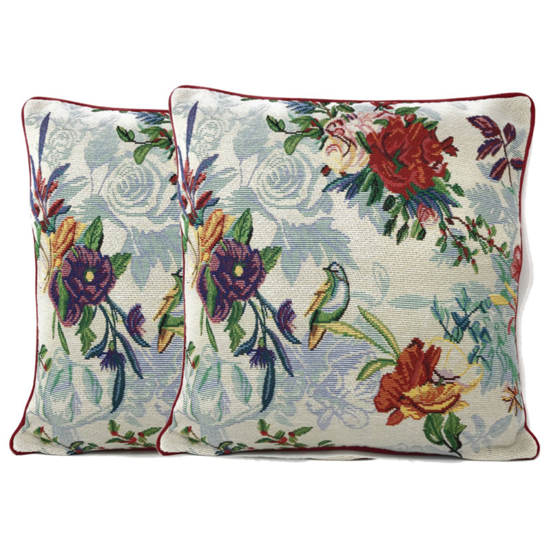 Floral Pillow Cover