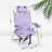 15"H Aluminum Reclining Folding Beach Chair 6-Positions With Cooler Bag And Cup Holder-2116368666