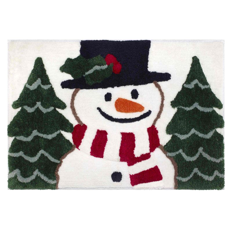 Tapis bonhomme de neige The Holiday Aisle®