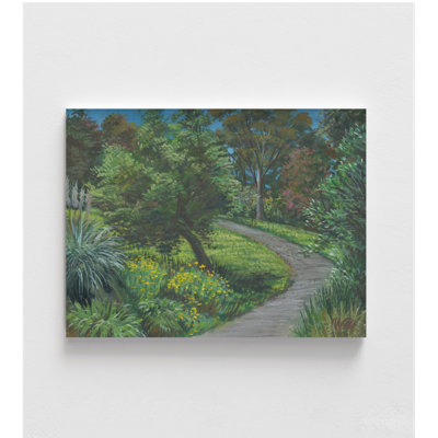 «Canyon Park Costa Mesa» par William Thompson, décor de cuisine vert, bibliothèque, art pour chambre d'enfant, parc national, reproduction d'art