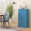 Armoire de cuisine, armoire de rangement autoportante, conception anti-chute en MDF robuste, organisateur polyvalent pour le garage de cuisine à domicile-1499557126