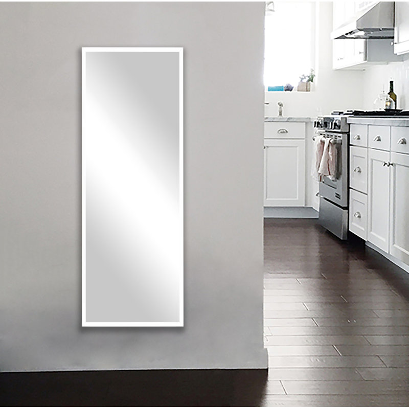 Whitworth Metal Flat Mirror, 55.25" H x 16.25" W