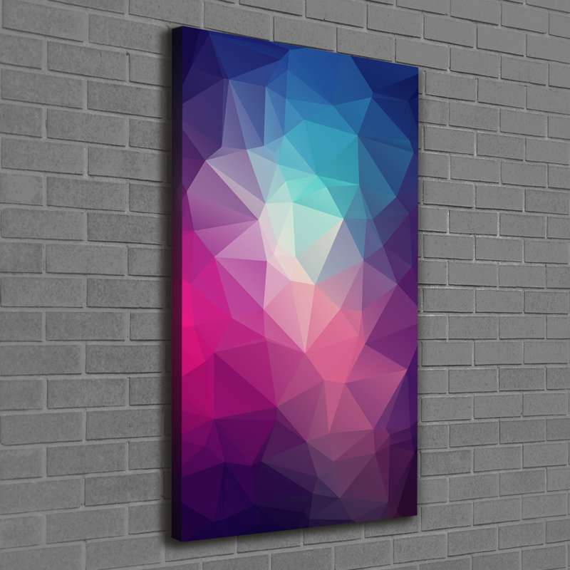 Abstraction Background - Wrapped Canvas Print