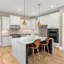 Luminaire suspendu de cuisine 1 lumière-669915135