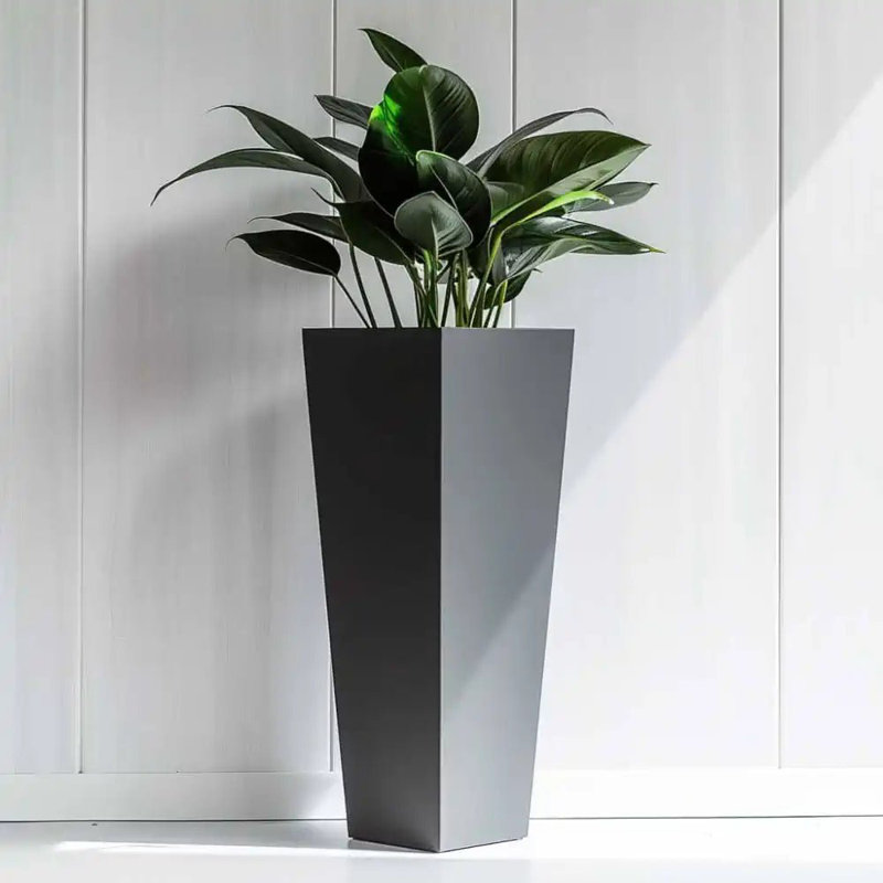 Benni Planter Box, Grey, 30cm H x 70cm W x 30cm D