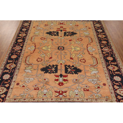 Handmade Wool Traditional Indian Area Rug 9x12