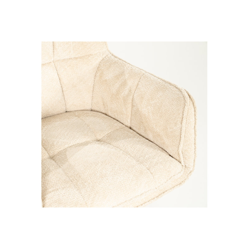 Chaise de salle à manger Hugo, Beige