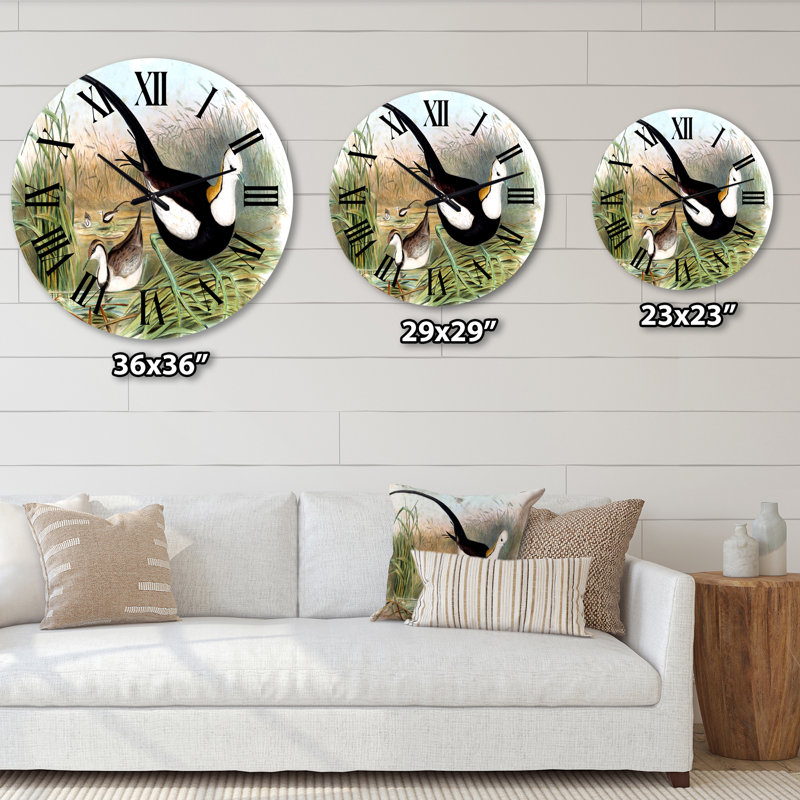 Horloge murale Vinage, Surdimensionné