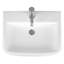 Brayden Studio Amitha 555mm L x 455mm W White Ceramic Rectangular Sink with Overflow