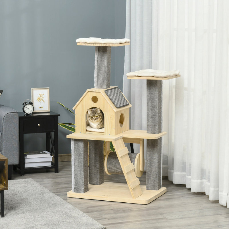 Arbre à chat Cozy-House Pawhut